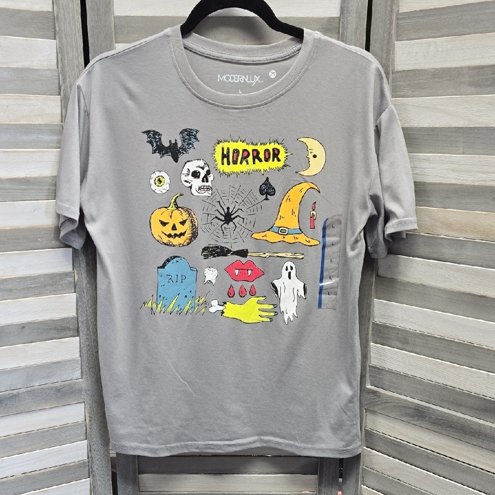 Halloween Graphic Tee - Short Sleeve | Modern Lux | Large
